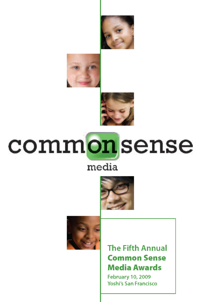 Common Sense Anniversary Program